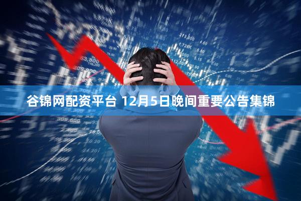 谷锦网配资平台 12月5日晚间重要公告集锦